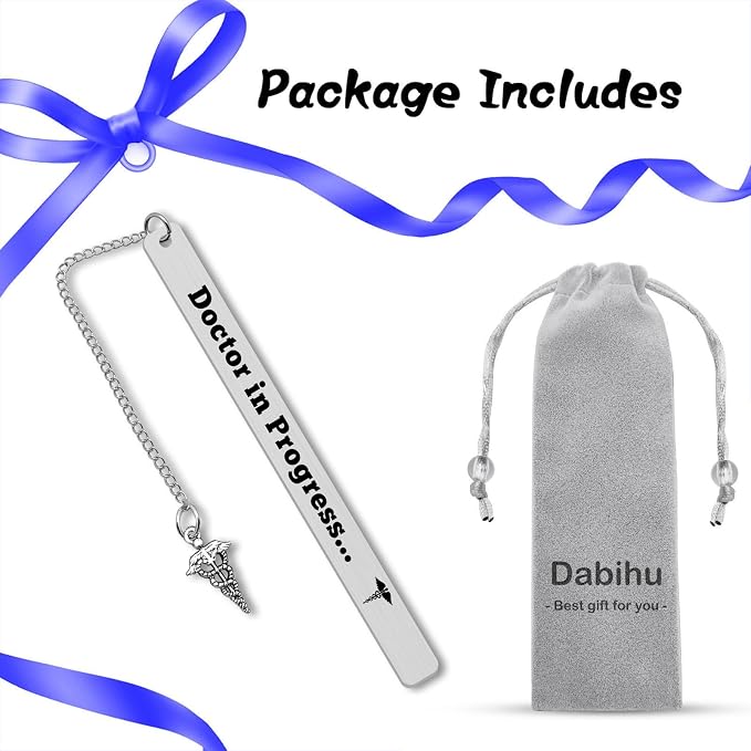 Doctor to Be Gifts Bookmark Gifts for Med Student Future Doctor Gifts Medical School Graduation Gifts New Doctor Bookmark Gifts Reading Lovers Gifts Inspirational Gift Doctor in Progress Gifts