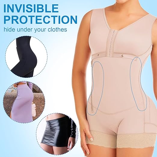 Abdominal Side Compression Boards, 2Pcs 11.81x5.51x0.47in Sponge Material Foam Lateral Protectors for Post Surgery Recovery Waist Filling Skin Anti-Sagging