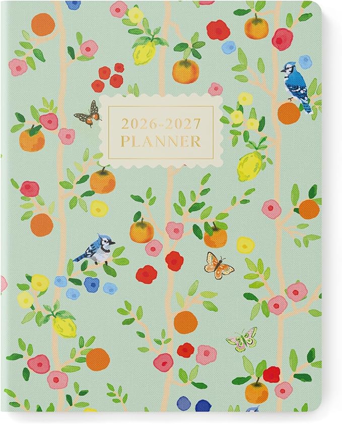Monthly Planner 2026-2027, Jotsome 18 Months Calendar Planner from July 2026 to December 2027, 8.5"x11", Stitched Binding, Soft Cover, Daily Monthly Personal Planner for School Plan, Study and Schedule, Bluebird
