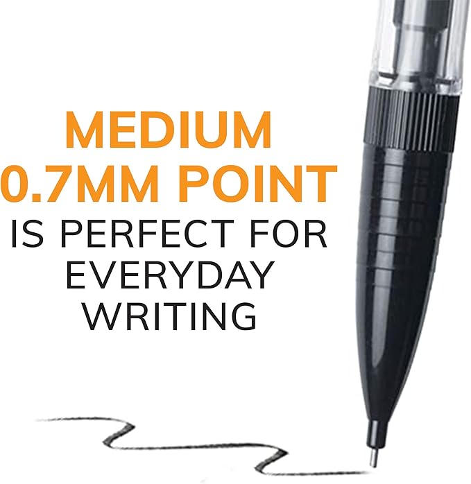 BIC Xtra-Smooth Mechanical Pencils with Erasers, Medium Point (0.7mm), 10-Count Pack, Bulk Mechanical Pencils for School or Office Supplies