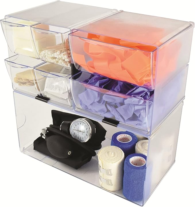 deflecto 350501 Desk Cube, Double Cube, 12 x 6 x 6