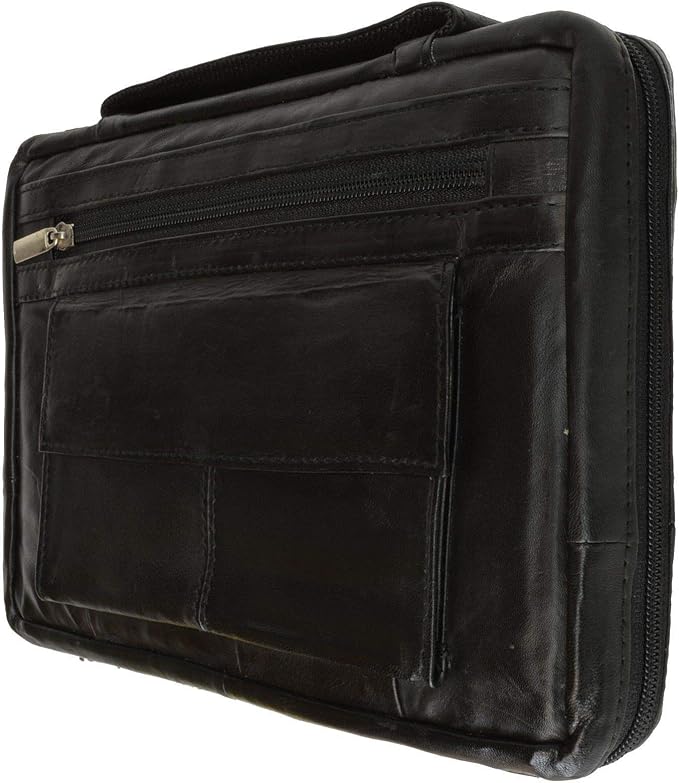 Leather Book Covers/Bible Covers with Handle (X-Large)