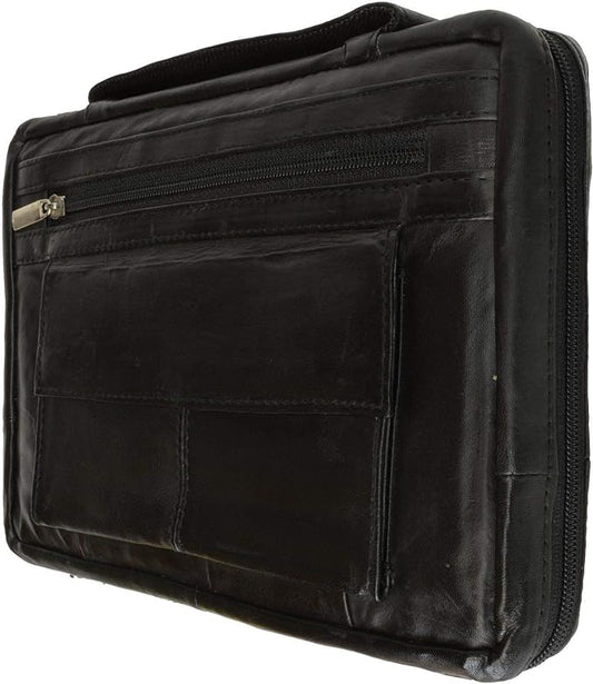 Leather Book Covers/Bible Covers with Handle (X-Large)