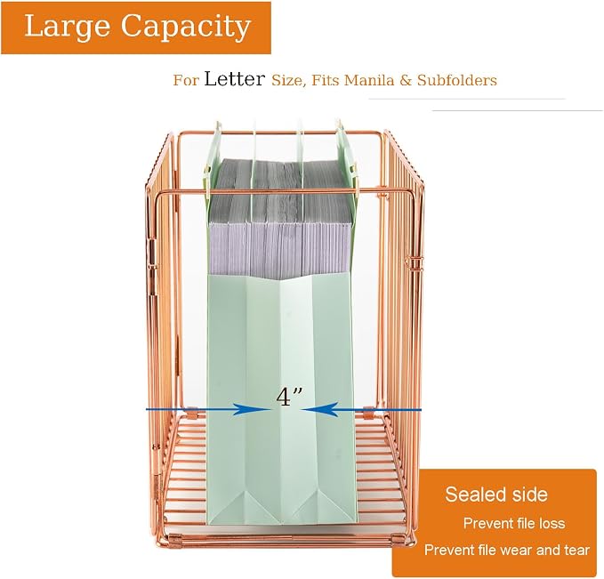 30 piece Large Capacity Hanging Folder, Letter Size, 4-inch Expansion Bag, with 1/5 Adjustable Label, polyethylene Hanging Clip 9.5x11 inch, Suitable for Office, Home, School
