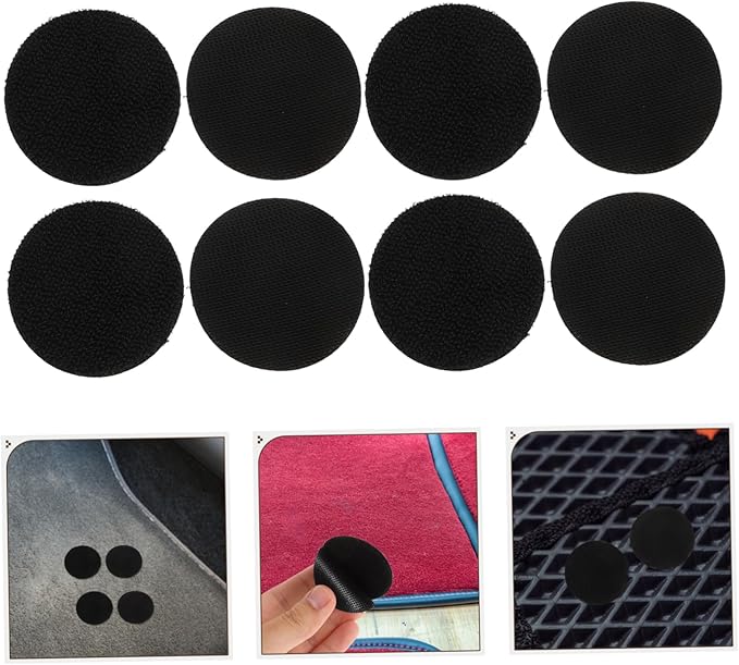 Weatherproof Car Floor Mats Rug Fastener Strips Hook Loop Tape Stabilize Your Car Mats