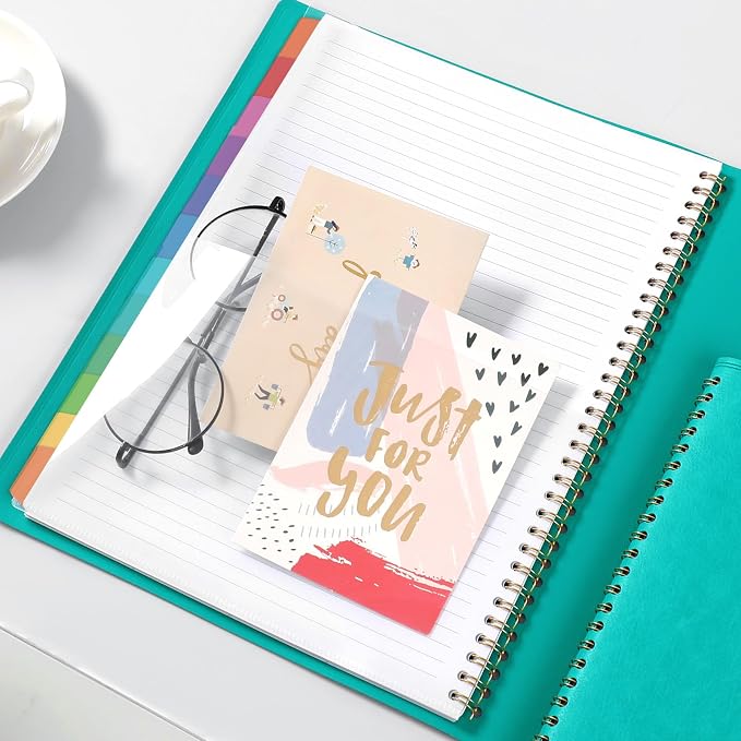 2026-2027 Monthly Planner - Jul 2026 - Dec 2027, 18 Months Calendar/Planner with Faux Leather, 8.86" x 11.4", 15 Notes Pages, Strong Twin - Wire Binding, Pocket, Monthly Tabs, Perfect Organizer- Green