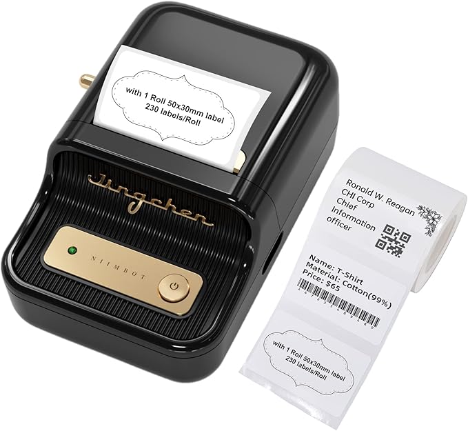 NIIMBOT B21 Label Maker with 2 Roll Label Tape