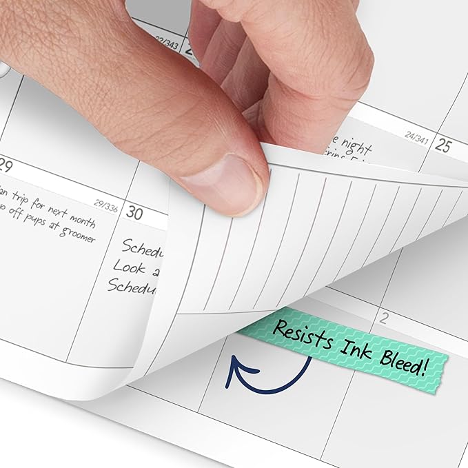 AT-A-GLANCE 2027 Planner Refill, Monthly, 5.5" x 8.5", Desk Size 4, Tabbed, 7-Ring Loose-Leaf, Unruled Blocks (061-685Y-27)