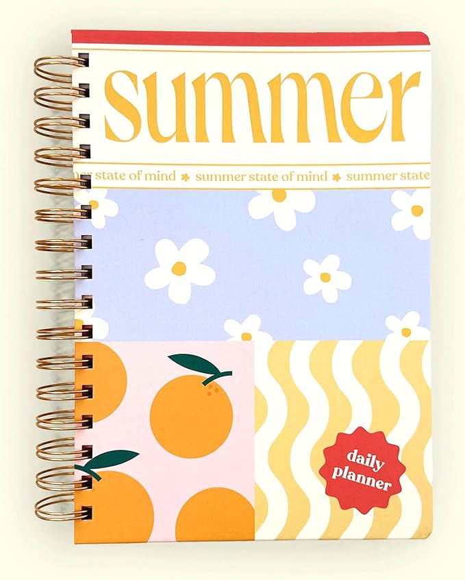 Daily Planner Organizer Notebook - To Do List 6-Month Undated Daily Planner with 180 Daily & 26 Weekly Pages - Aesthetic Checklist Notebook Planner for Passion, Goal & Work