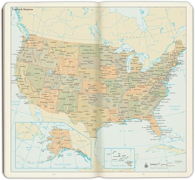 Gallery Leather Pocket Weekly Monthly Planner 2027, Elegantly Bound Calendar Planner and Notebook with Stylish Gold-Gilded Page Edges, 12 Months - Acadia Tan - 6x3.25"