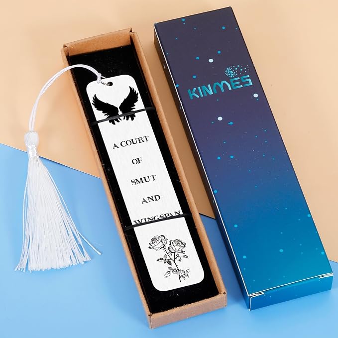 Dark Romance Merch Gifts Bookmark for Women, A Court of Thorns and Roese Merch, Dark Romance Bookmarks, Book Merchandise, Smut Booklovers Gifts, Booktok Book Marks for Reading Women