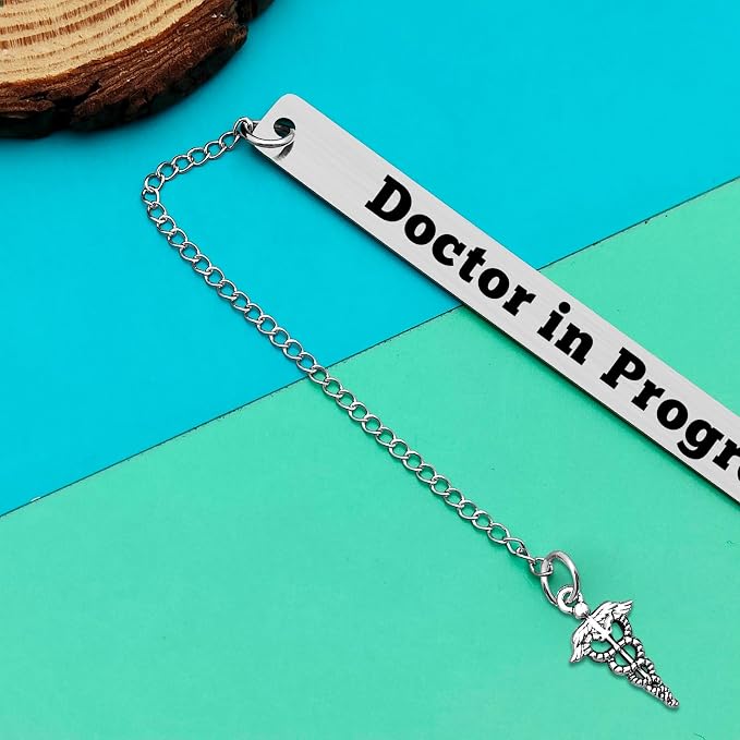 Doctor to Be Gifts Bookmark Gifts for Med Student Future Doctor Gifts Medical School Graduation Gifts New Doctor Bookmark Gifts Reading Lovers Gifts Inspirational Gift Doctor in Progress Gifts