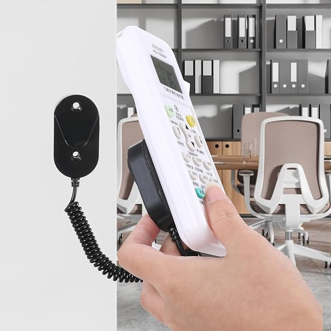 2Pcs Magnetic Remote Leash Control Holder with Spring Ropes Safely Secure TV Remotes & Small Items Retractable Anti-lost Rope Organizer with Adhesive for Projector TV Air Conditioner Remotes