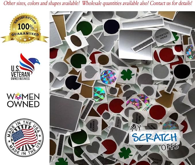 My Scratch Offs - Customizable Scratch-Off Cards Graffiti Design for Prizes, Classroom Rewards & Teacher Supplies, 50 Pack