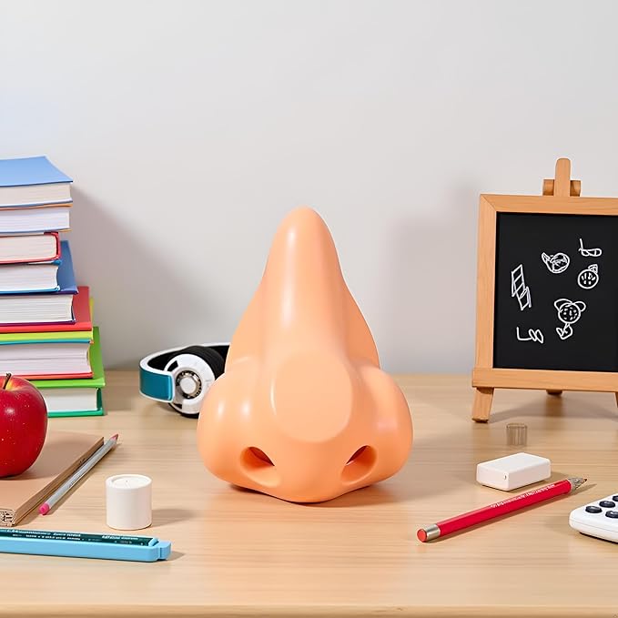 Mini Funny Nose Pencil Sharpener, Classroom Supplies, Classroom Rewards, Birthday Party Supplies，Funny Pencil Sharpener, Writing and Correction Supplies, Office Supplies