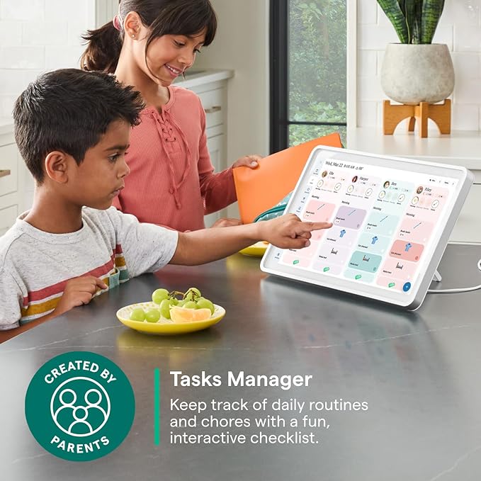 Skylight Calendar 2 - 15-inch Full HD Touchscreen Digital Calendar, Featured on Wirecutter - Wall Planner & Interactive Chore Chart, Smart Family Organizer, 16GB Storage, Wi-Fi, Wall Mount Included - Classic, Sage