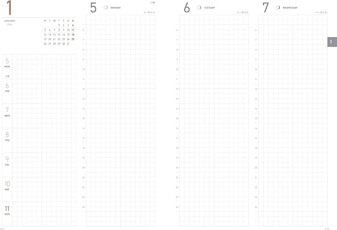 TAKE A NOTE 2026 MINI PLANNER A6