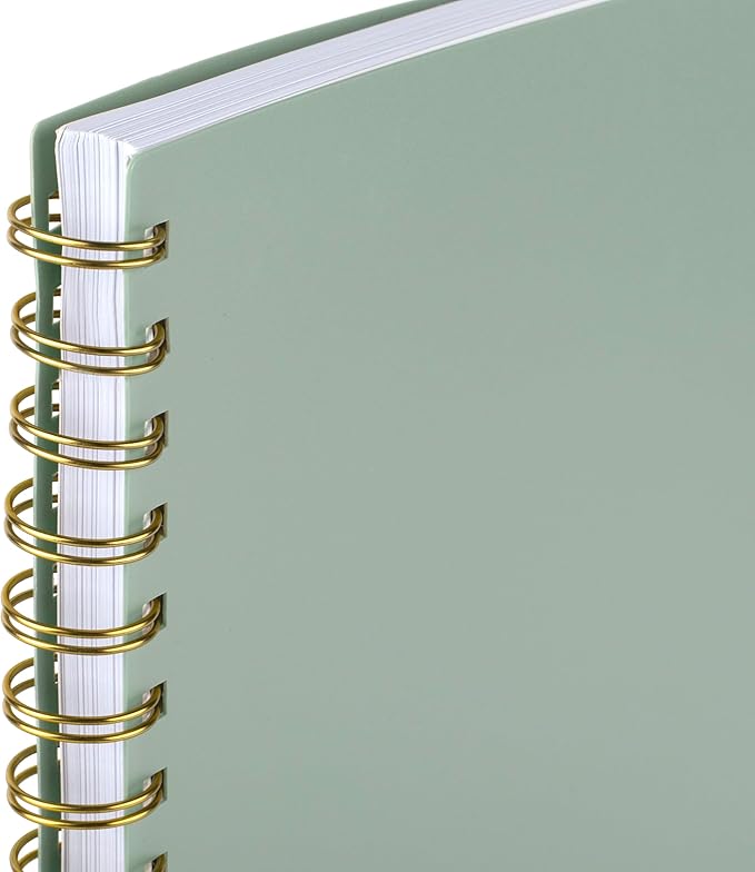 Mead 2027 Planner, Weekly & Monthly, 15-Month Oct-Dec, 8.5" x 11", Soft Grass (CRW6209327)