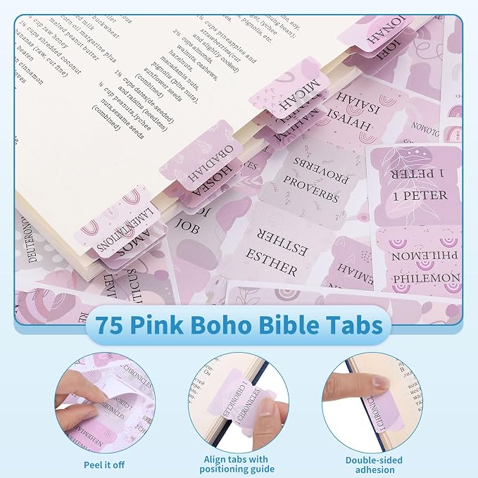BESARME Bible Cover Case for Women, Large Bible Case Bibles Bag Christian Gifts Bridal Shower Gifts for Girls Religious Study Supplies(Blue Flower)