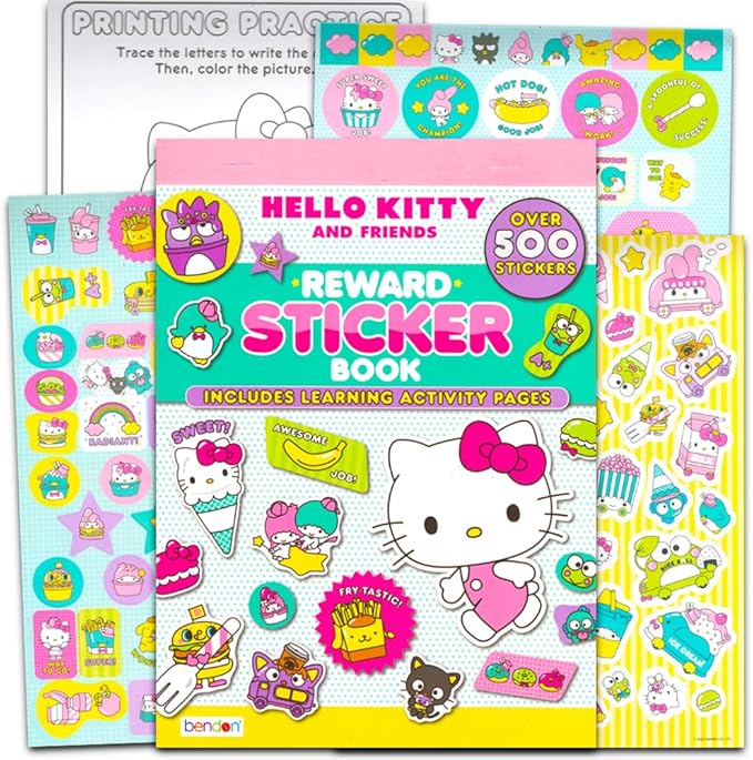 Hello Kitty Reward Sticker Activity Book