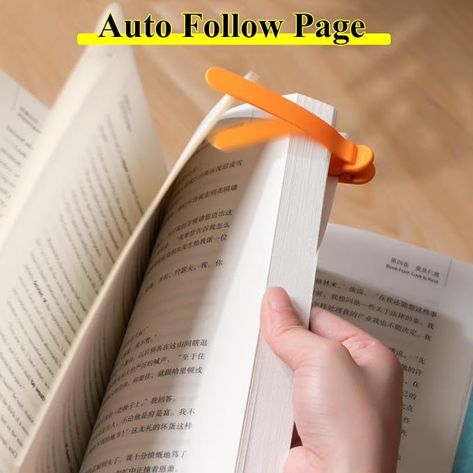 3Pcs Automatic Bookmark, Book Marks for Reading Women Men Kids Book Lovers, Silicone Auto Book Mark Bookmarks for Reading, Unique Smart Book Marker Bookmark Clip Page Holder Accessories