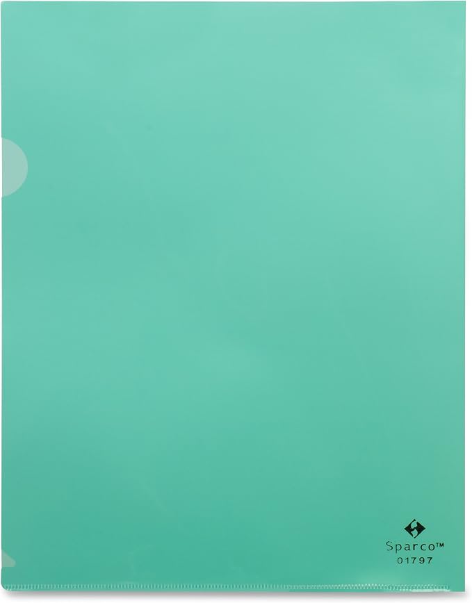 Business Source Transparent Poly File Holders