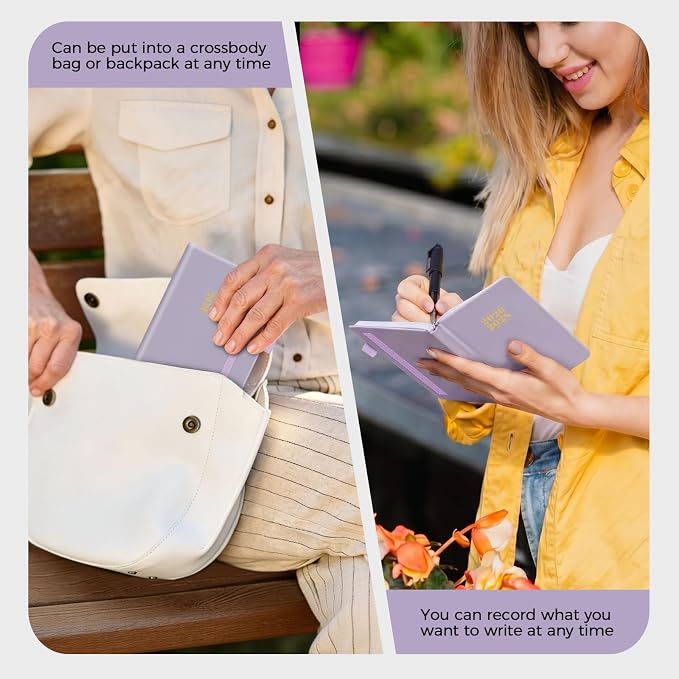 KONVINIT Pocket Calendar 2026-2028, 24-Month Pocket Calendar 2027 Planner Runs from July.2026 Until June.2028, Purple PU Monthly Planner with Inner Pocket, Pen Loop, Elastic Closure for School & Office Supplies, 3.54”×6.69”