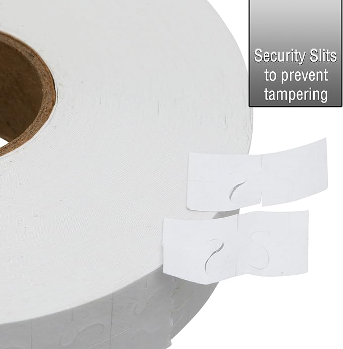 Perco Monarch Ink Roll for Monarch 1131 & 1136 Price Labelers (Pack of 4) Bundle with Perco White Pricing Labels 1136 Price - 8 Sleeve, 160,000 Gun Labels