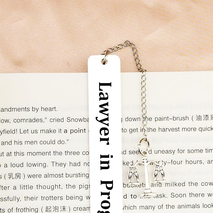 Lawyer Gifts for Women Men Attorney Bookmark for Future Lawyer Friends Paralegal Law Student Gifts Birthday Christmas Law School Graduation Gift Ideas Best Lawyers Bookmarks