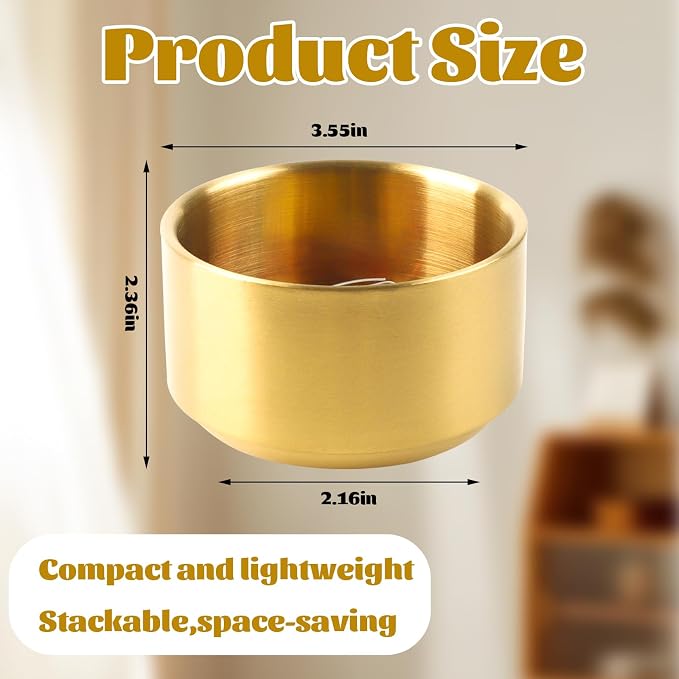 Paper Clip Holder Gold Paperclip Holders for Desk Metal Binder Clip Holder Bowls Paper Clip Dispenser Organizer for Holding Small Parts Office Accessories Space-Saving Desktop Organizer