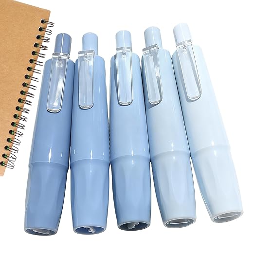 White Out Tape Pen – Stylish Easy Applicator Retractable Stationery, Supplies Instant Corrections, Men Women Boys Girls Youth | Men Women Boys Girls Youth Teens Son Daughter Compact