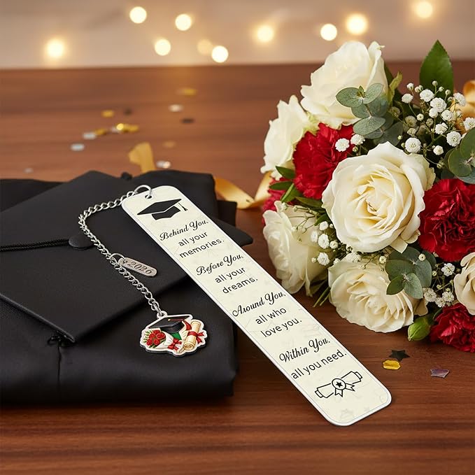 Senior Gifts for Girls 2026 College Graduation Gifts for Her Class of 2026 Gifts for High School Senior Graduation Gifts for Her Him Graduation Bookmarks for Girls Daughter College Student Essentials