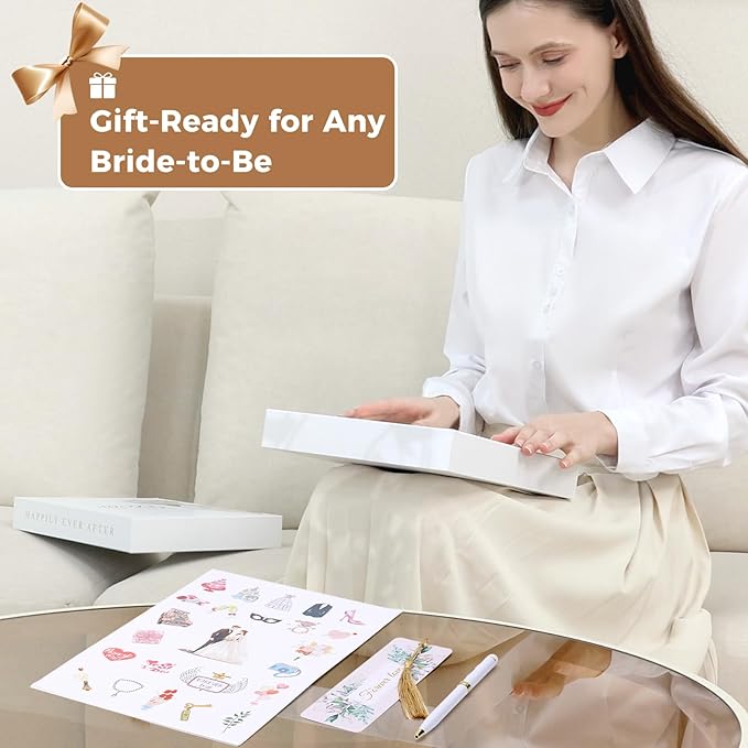 Comprehensive Wedding Planner Book and Organizer for Bride, Wedding Planning Book and Organizer Binder, Engagement Gift for Bride