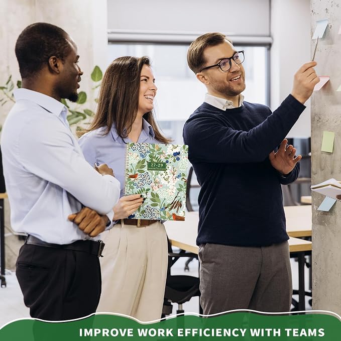 2027-2029 Monthly Planner/Calendar - 3 Year Monthly Planner 2027-2029, January 2027 - December 2029, 9" x 11", 3 Year Calendar 2027-2028-2029 Monthly Planner with Colorful Tabs, Notes Pages, Inner Pocket