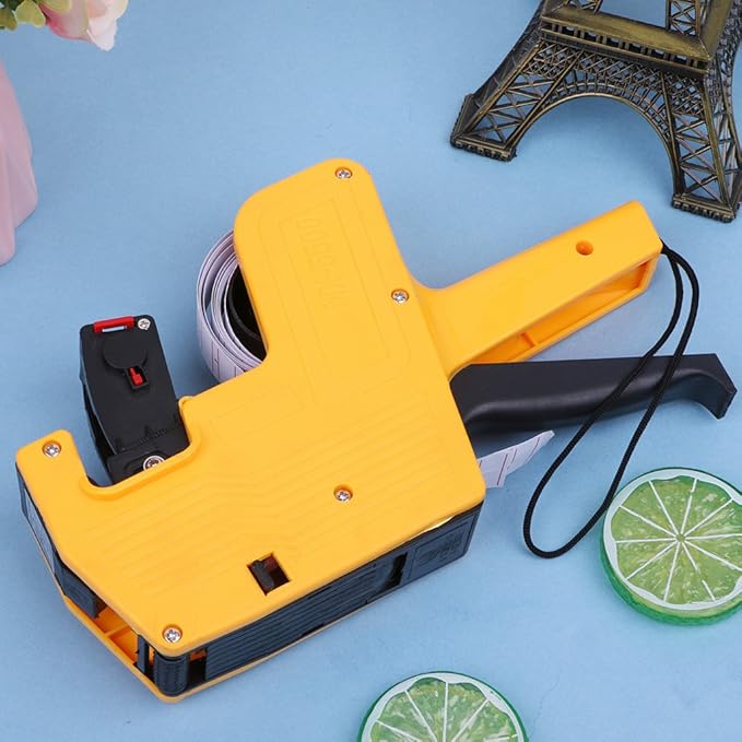 MX-5500 8 Digits Labeler Labeller Stickers Label Paper +2 Roll