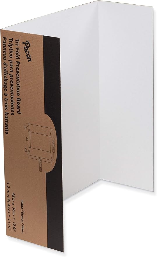PAC3763 - Pacon Spotlight White Headers Corrugated Presentation Board