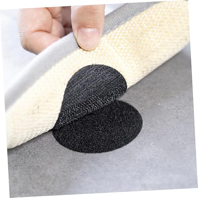 SOLUSTRE 5sets Non-Trace Sofa Cushion Fixers Double Sided Adhesive Strips for Rug Carpet