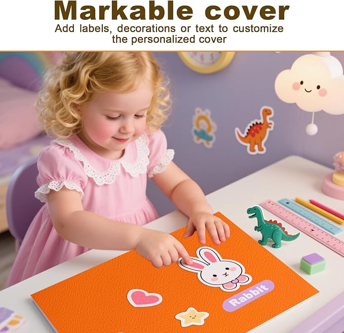 Folders with Pockets, LAYZZ 30 Pack Paper Pocket Folders, 2 Pocket File folders Fits Letter Size Paper, for School Office and Home (Orange)