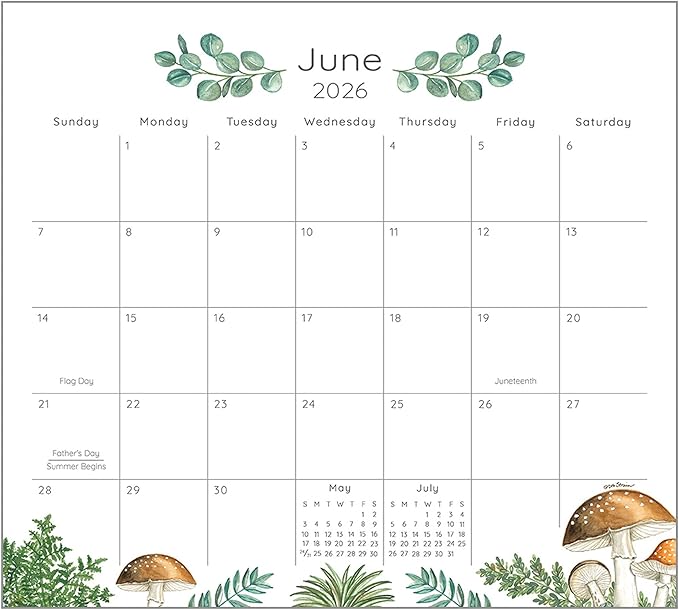Legacy Publishing Group 2026 Wall Calendar 12-Month Schedule Organizer 12 x 13 Inch Paper With Brass Grommet Kindness Matters