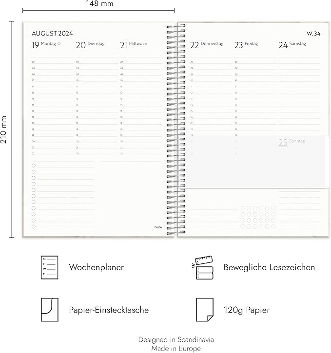 Burde Life Planner Do more Schüler Calendar 2023/2024: Schulplaner Timer Terminkalender für 2023/2024