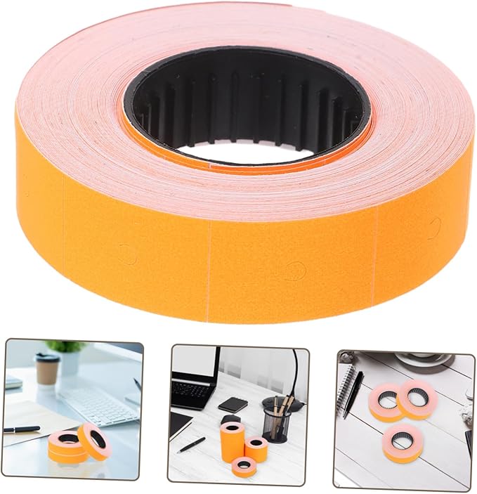 10 Rolls Price Labeller Paper Price Labels -6600 Compatible Retail Sticker Tags