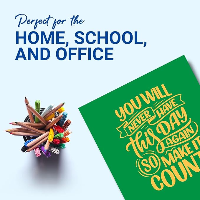 Royal Brites Green Poster Board, 2-Sided, Water & Fade Resistant, for School Projects, Arts & Crafts, Signs & Presentations, 22x28 in, 25 Sheets, Premium Paper, Large Display Board