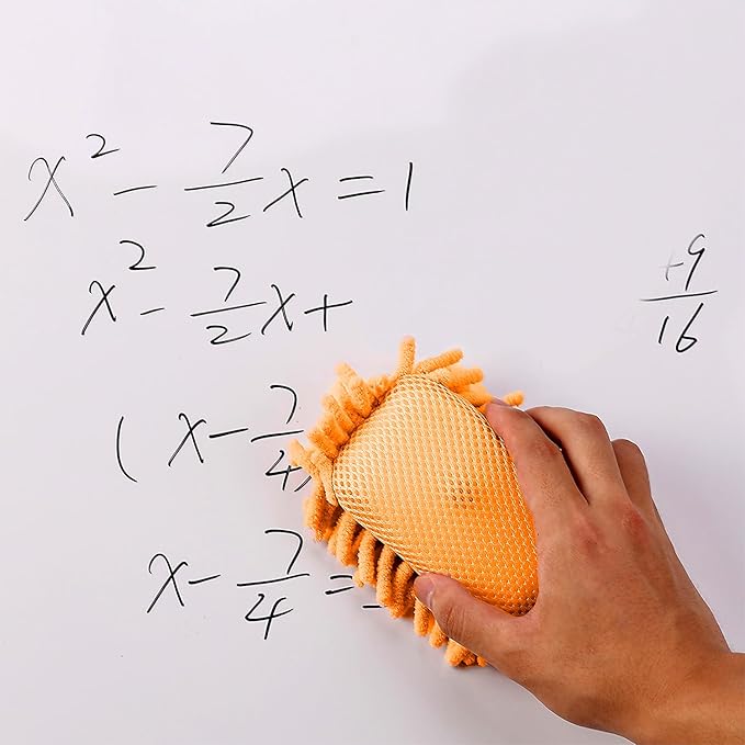 Mr. Pen- Magnetic Microfiber Shag Whiteboard Erasers, 4" x 6", 4 Pack, Dual Surface, Washable Large Dry Erase Board Cleaner for Chalk, Marker, Classroom, Office, Home