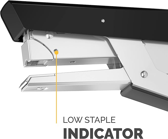 Fellowes LX890 Handheld Plier Stapler, Office and Desktop, 40 Sheet Capacity, Black