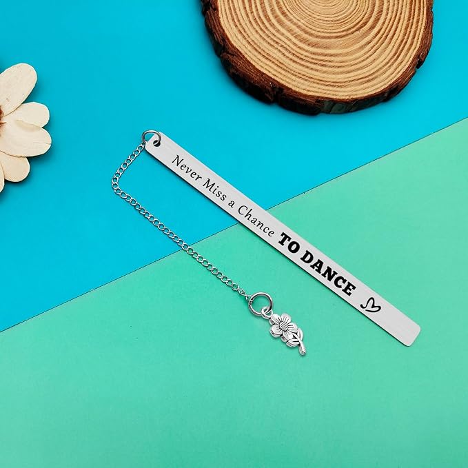 Dancer Gifts Dancer Bookmarks Dance Team Gifts Dance Inspirational Gifts Encouragement Gift for Dance Lovers Daughter Friends Sister Ballet Tap Jazz Modern Lyrical Hip Hop Contemporary Dancer Gifts