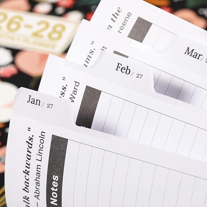 2026-2028 Monthly Planner - Monthly Planner from July 2026 to June 2028, 2026-2028 Planners 8.5" x 11", 2 Year Planners with Tabs, Back Pocket