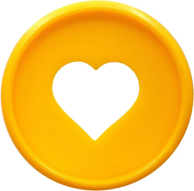 100pcs Planner Expander Discs 1.26Inch Book Binding Disc For Discbound Notebook Accessories Heart Binder Rings(Orange,1.26 inch/32 mm)