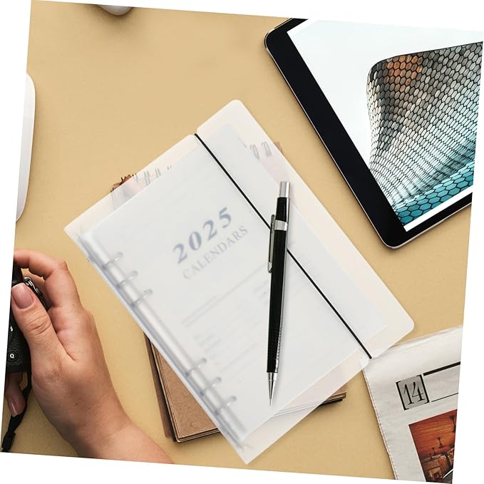 KALLORY Yearly Planner Notepad Multi Function Daily Organizer for Home and Office and Material Smooth Writing for Planning Note Taking and Journaling