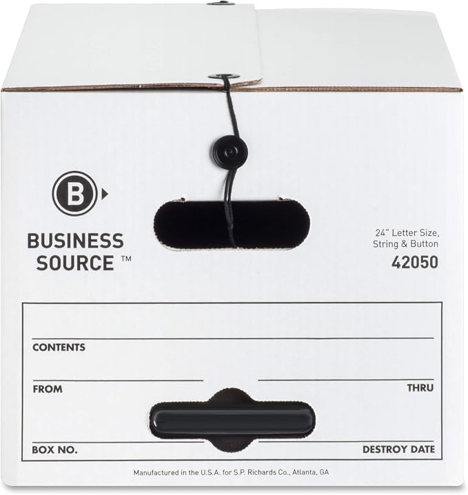 Business Source Corrugated File Box (BSN42050)