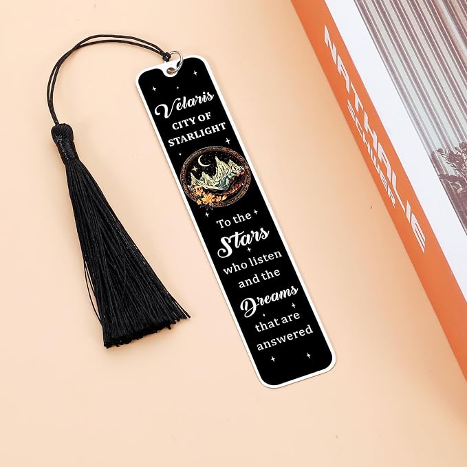 Velaris Merch, Dark Romance Merch, Book Lover Gifts for Women, Bookworms, Nerds, Readers, Christmas Birthday Book Club Gifts for Women Men, Book Marks for Reading Women